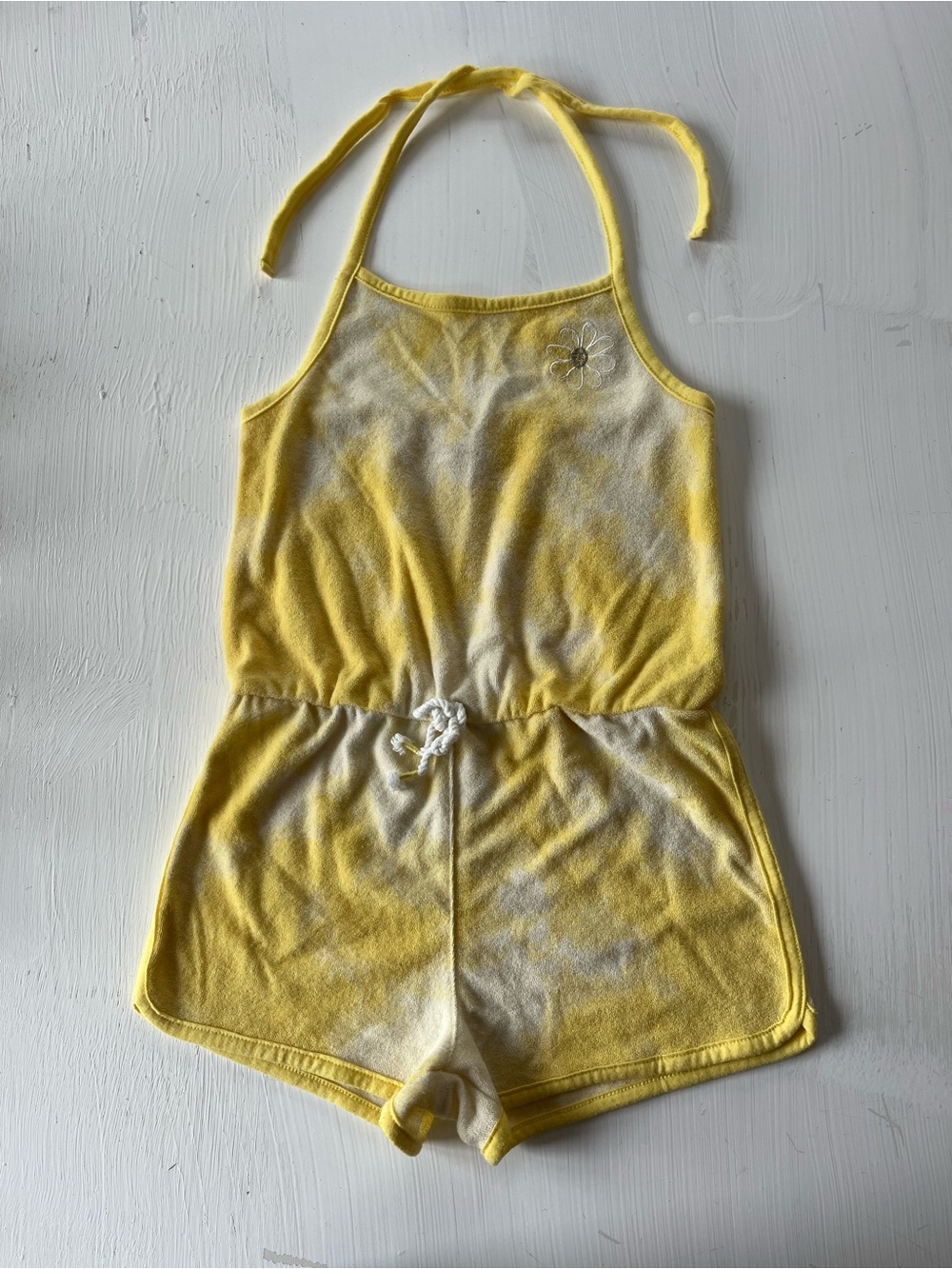 Epic Threads Yellow Halter Swimsuit Coverup